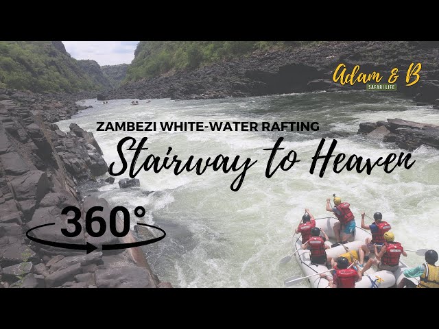 Rapid 5 - Stairway To Heaven | Garmin VIRB 360 | White-Water Rafting Zambezi River Victoria Falls