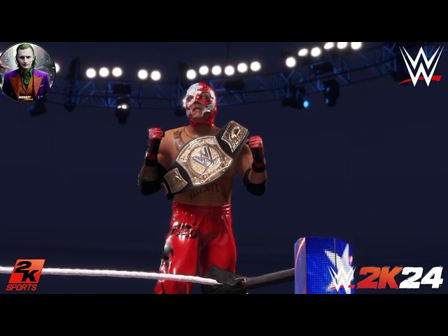 WWE FULL MATCH Rey Mysterio vs Kurt Angle WWE2K24