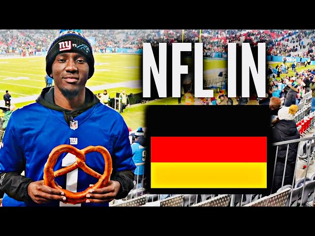 The NFL Experience in GERMANY! Giants vs Panthers Vlog from MÜNCHEN, DEUTSCHLAND!!