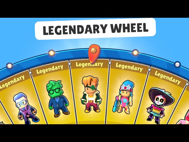 LEGENDARY WHEEL ♠️ - Stumble Guys