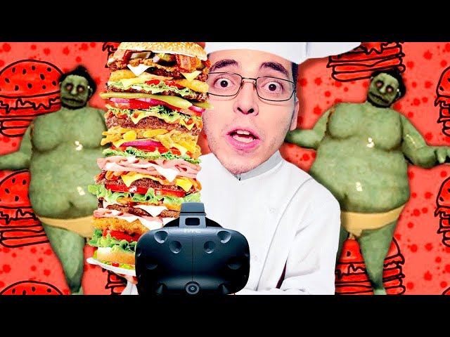 O Maior Hamburguer Que Deu Pra Fazer Para o Zumbi Gordão | Dead Hungry #02