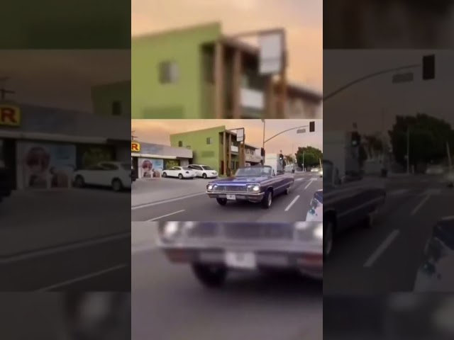 Snoop Dogg cruisin' in a classic lowrider! 🤩 #SnoopDogg #Lowrider #WestCoast #HipHop #ClassicCars