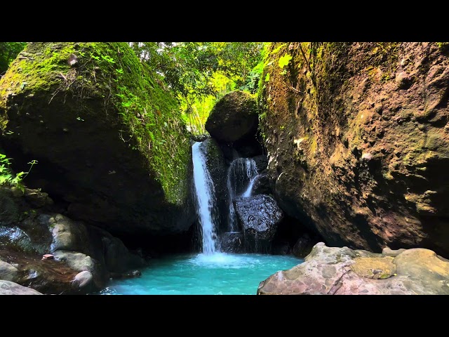 ASMR Waterfall Nature sounds & River ambience for sleep and meditation