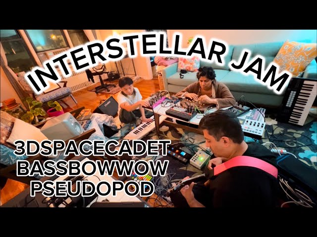 INTERSTELLAR JAM - Soma Terra, Behringer Edge, Hologram Microcosm, Mayones Cali4 MiniBass, Keytar