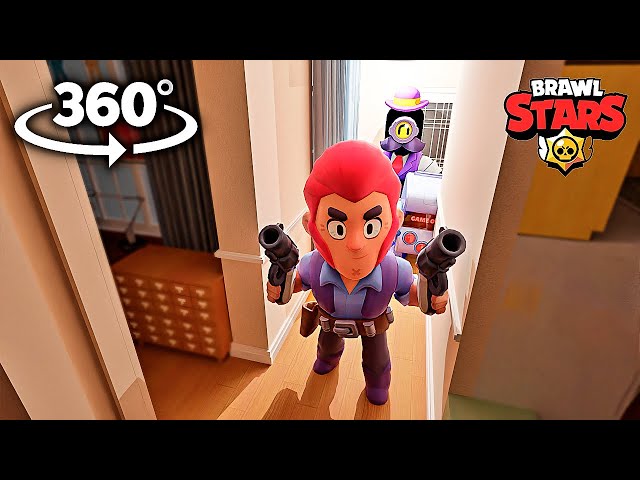 360° BRAWL STARS Breaks into Your House!