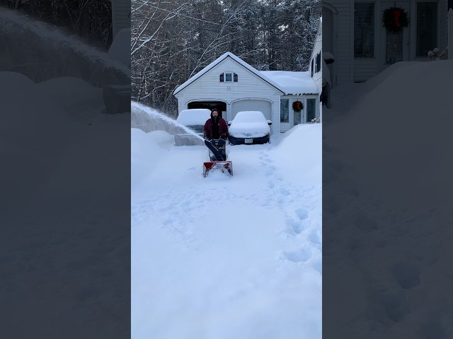 No bottle cutting today. Snow removal, family time, big sports game tonight. #dadlife #newhampshire