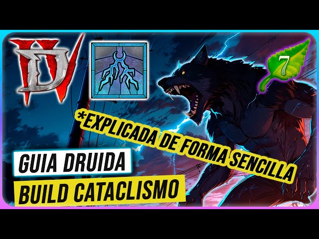 [Diablo 4] ⚡ CATACLISMO INFINITO ⚡ BUILD DEL DRUIDA MUY OP