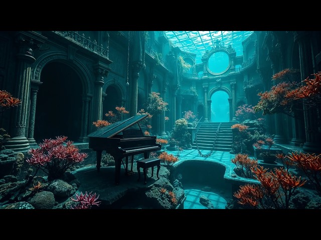 Atlantis Dreamscape: Saint-Saëns' Aquarium with Tranquil Underwater Ambience 🌊🎹