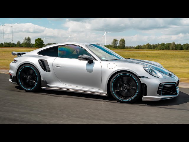 Sophia Calate drives 710 hp TECHART Turbo based on Porsche 911 Turbo S (992)