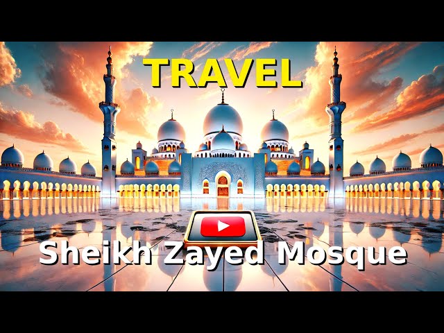 "Exploring the Magnificent Sheikh Zayed Mosque | Ultimate Travel Experience!"!