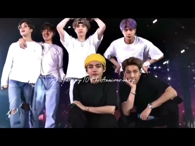 BTS 10TH ANNIVERSARY 💜🥳♥️... #bts #shorts #bts10thanniversary #youtubeshorts #viral