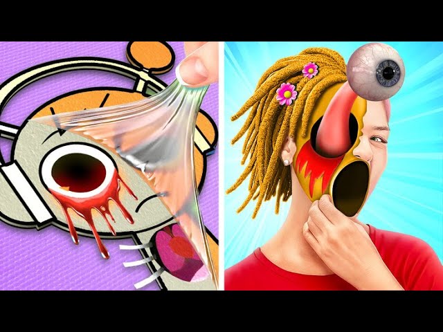 Paper DIY🌈 Cute INCREDIBOX SPRUNKI 🔥💚 *Sprunki Incredibox Great Makeover*