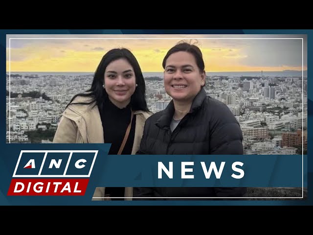 VP Sara Duterte bonds with sister Kitty in Japan while lawmakers discuss her impeachment case | ANC