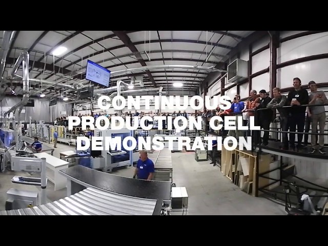 360º View - Continuous Production Cell Demonstration | Stiles Machinery