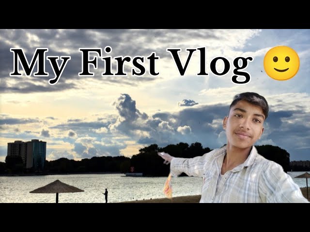 MY FIRST VLOG 2024 😍 || MY FIRST VLOG ON YOUTUBE || Kunal Vlogs