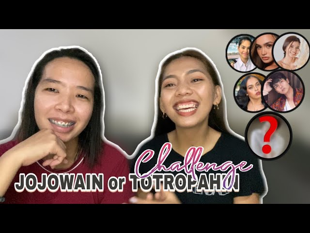 Jojowain o Totropahin Challenge ft. Jen Barangan, Chezka Carandang, Jasper Amorin | Angel's Vlog