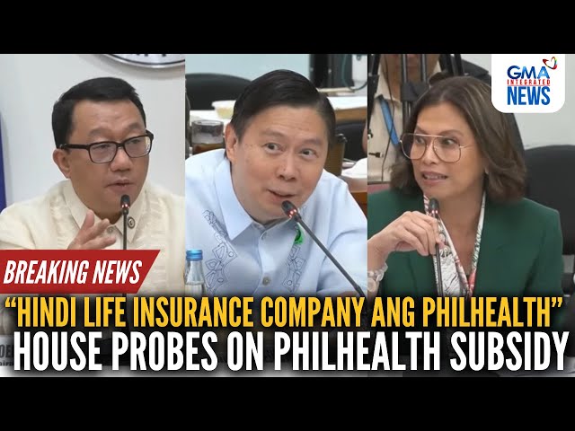 The House probes billions of pesos in PhilHealth's reserved funds | GMA Integrated News