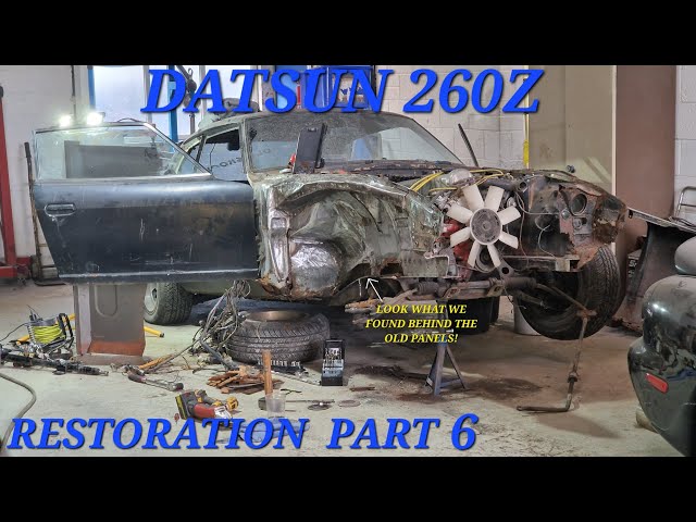 Datsun 260Z Restoration Part 6 - We Found This After Cutting Out Old Repairs!