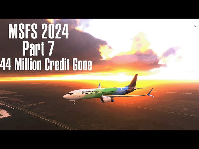 Microsoft Flight Simulator 2024 | Part 7 | I Started a Passenger Airliner | HDR