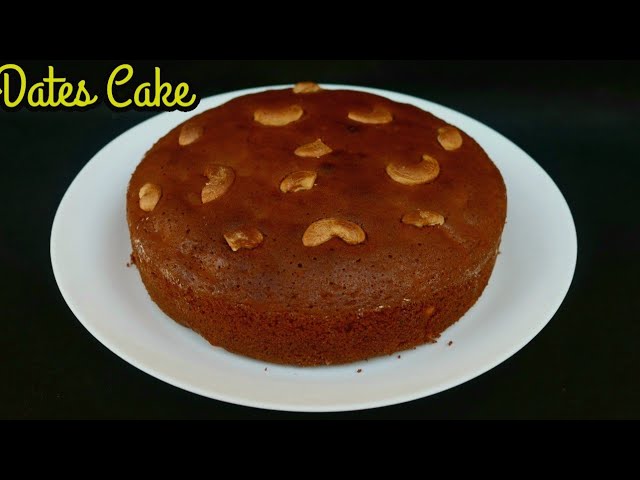 Dates Cake Recipe|Easy Tasty and Perfect Dates Cake |Moist Dates Cake