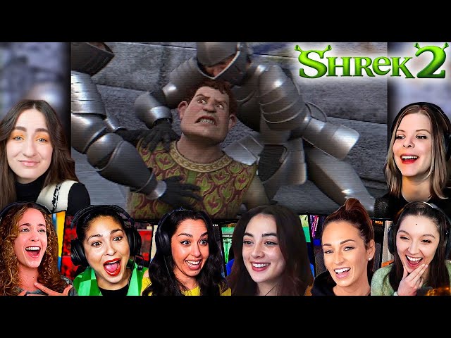 TOP "Shrek Knights" Reactions! Shrek 2 Movie Reaction First Time Watching