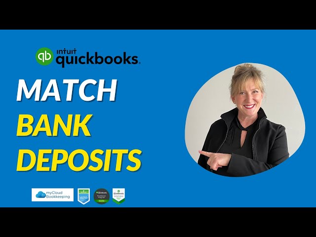 How to Match Bank Deposit Transactions in QuickBooks Online - My Cloud Bookkeeping