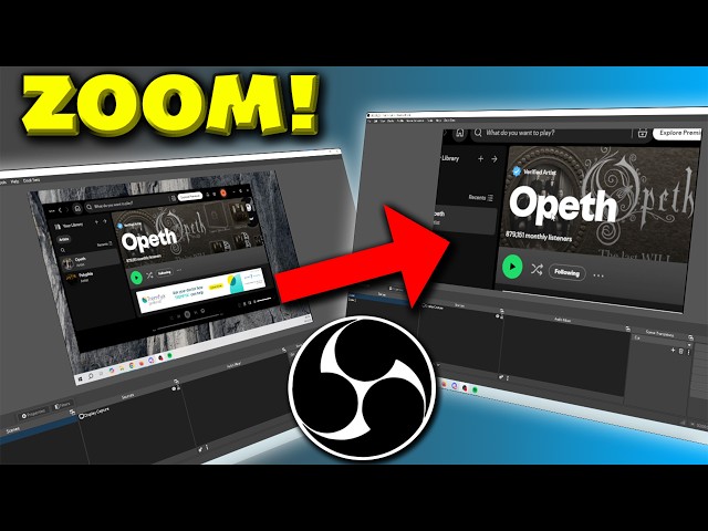 OBS Zoom In & Follow Effect: Make Viewers Say WOW!