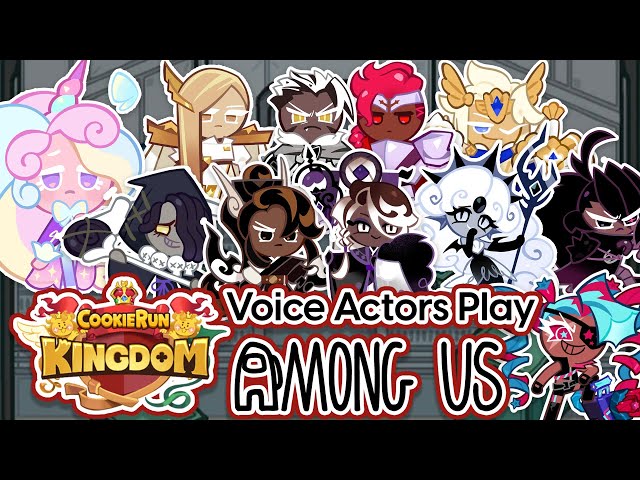 EN Cookie Run Kingdom VAs Play Among Us! #JDKAmongCRK