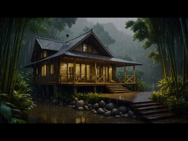 Heavy Rainfall & Rainstorm Sounds – White Noise for Deep Relaxation, Yoga and Peaceful Sleep