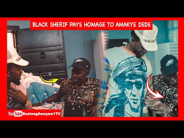 Black Sherif Visits Amakye Dede | Iron Boy Album & Big Plans Unveiled!