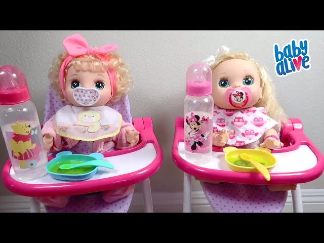 Baby Alive Afternoon Routine with Happy Hungry Baby and Real Surprises Doll