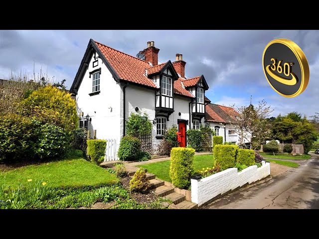 360 Walks | The Prettiest Village in the Wolds | BISHOP BURTON, ENGLAND.