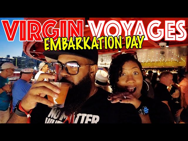 Virgin Voyages Valiant Lady: Embarkation Day