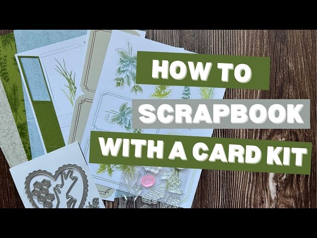 How to Scrapbook with a Card Kit | Hello Spring Paper Pumpkin Alternate