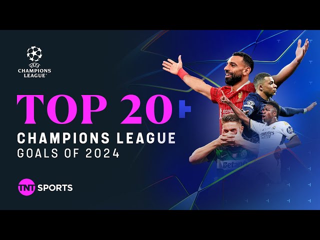 Top 20 UEFA Champions League Goals of 2024 😮‍💨 | Mbappe, Salah, Gyokeres & MORE! 🔥