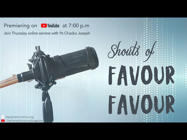 8 October 2020 | Thursday Online Service | Shouts Of Favour Favour