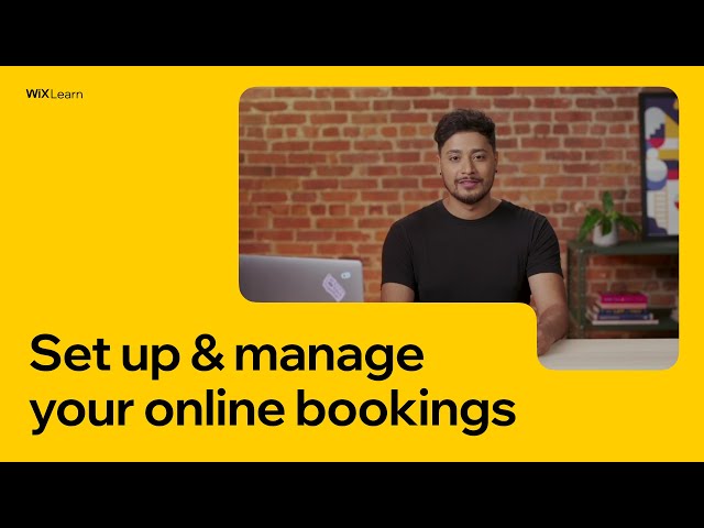 Set up & manage your online bookings | Full Course | Wix Learn