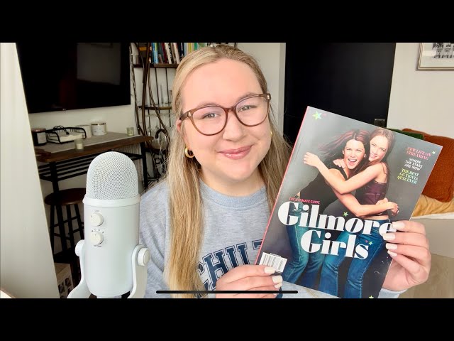 Gilmore Girls ASMR ☕️ Show and tell, whisper ramble, magazine flipping, and more!