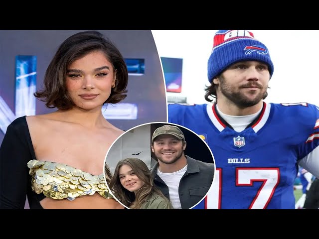 Hailee Steinfeld gushes over fiancé Josh Allen in rare comments about Bills QB as season ends