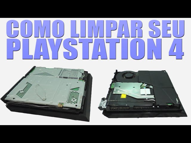 Tutorial: Como limpar o PlayStation 4 - Noberto Gamer