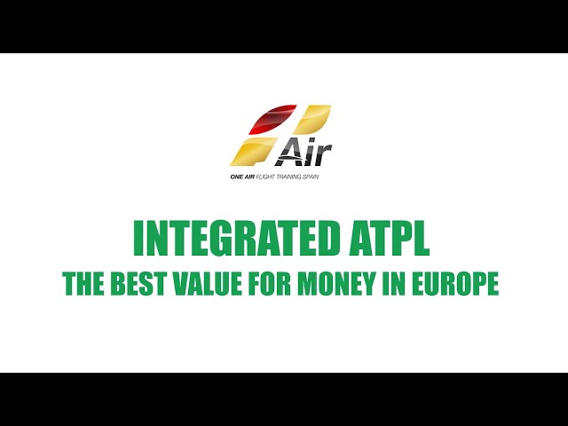 INTEGRATED ATPL | The best value for money in Europe | One Air