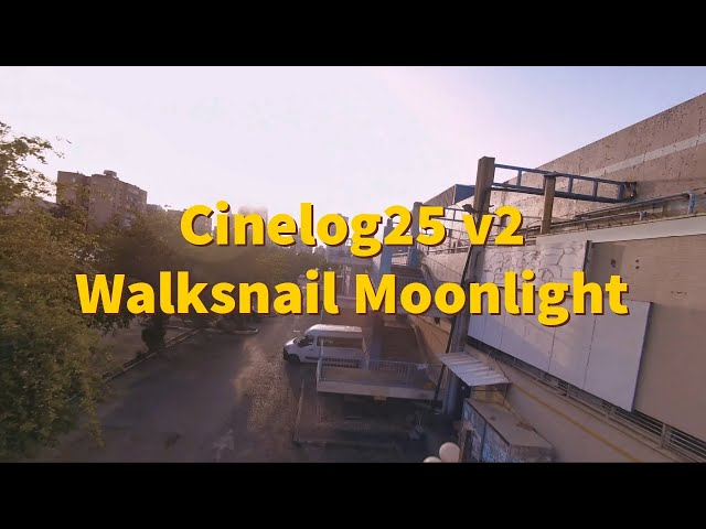 Cinelog25 v2 - Walknail Moonlight 4k - Cruising around