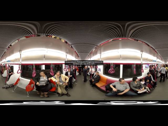 Ride a North Korean subway in 360º