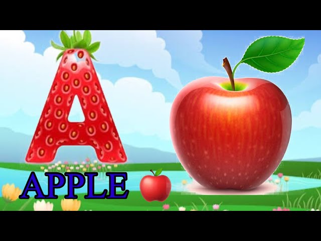 A for Apple | ABC Phonics Song | ABC Song | ABCD | English Alphabet Song | A for Apple B for Ball |