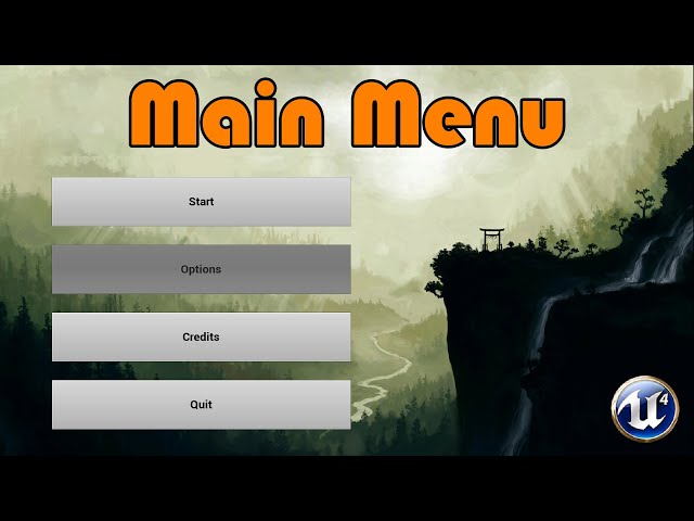 How To Create A Main Menu System In Unreal Engine 4 | UE4 Tutorial