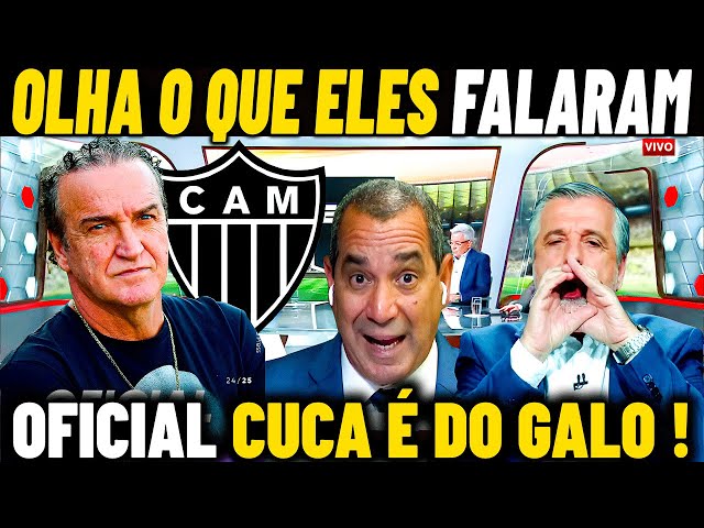 ZINHO E PASCOAL FALARAM DO CUCA ! OFICIAL CUCA É DO GALO FOI ANUNCIADO PELO ATLÉTICO MINEIRO