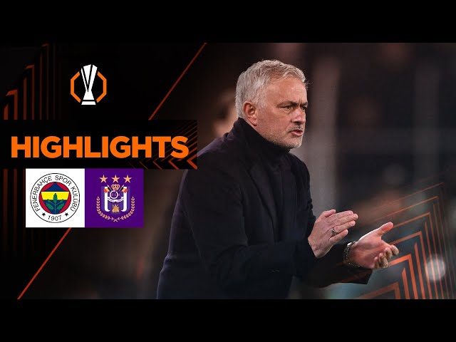 FENERBAHCE - ANDERLECHT | Jose Mourinho đại thắng đại diện Bỉ | Europa League 2024/25