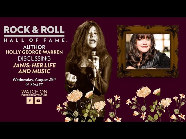 Celebrating Janis Joplin with author Holly George-Warren