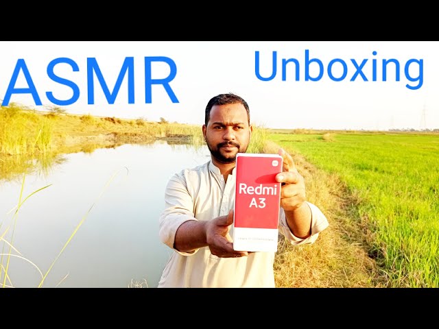 ASMR But Unboxing My Old Mobile Redmi A3