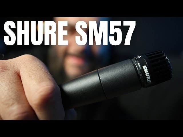 I Use a Shure SM57 as a Shotgun Boom MIC | Here’s why